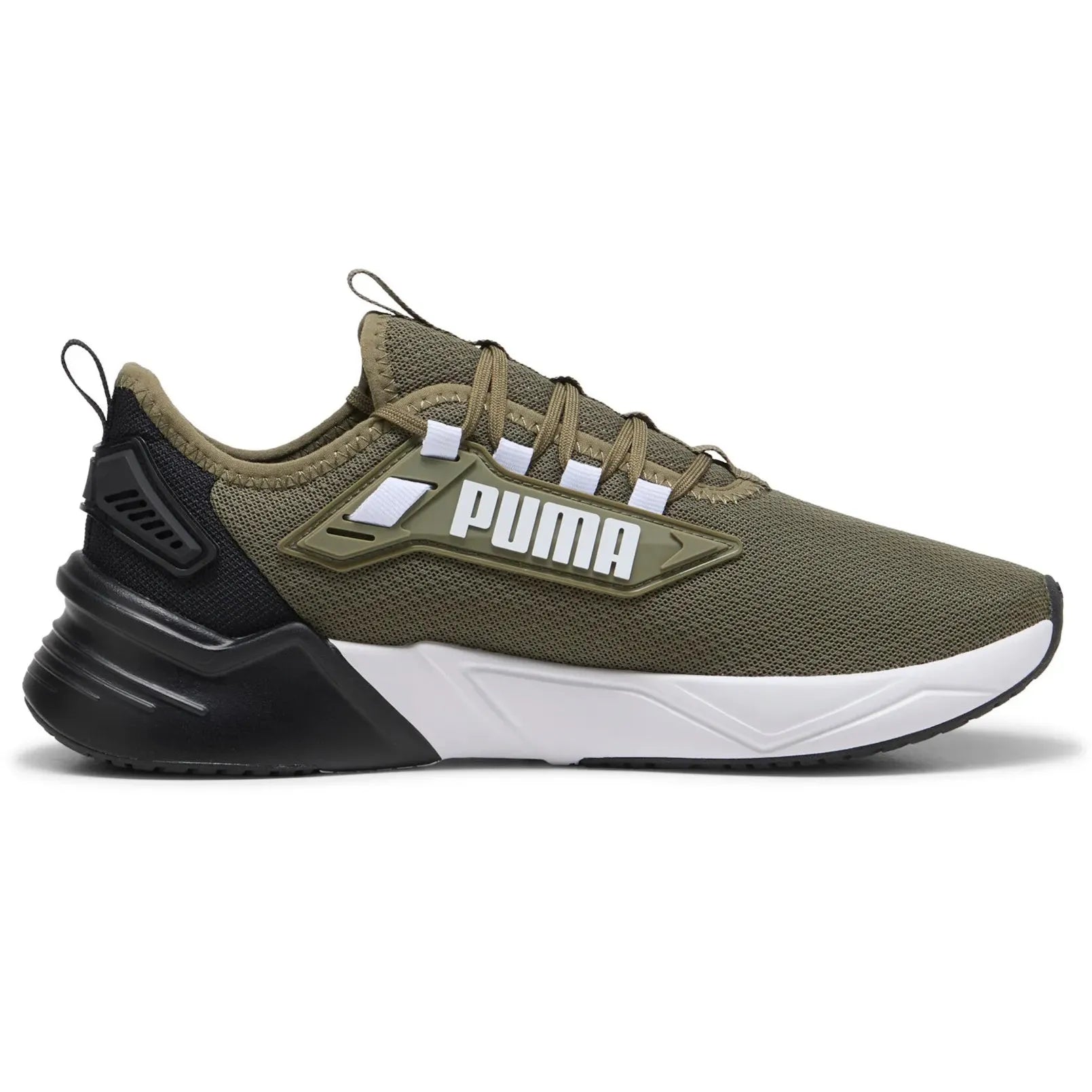 Puma Retaliate 3 Junior Olive Black White