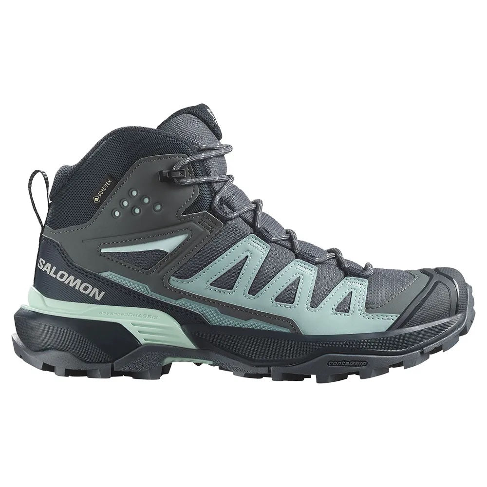 Salomon Women's X Ultra 360 Gore-Tex Mid Trail Boots Carbon Tourmaline