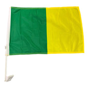 TCF Car Flag Green Amber