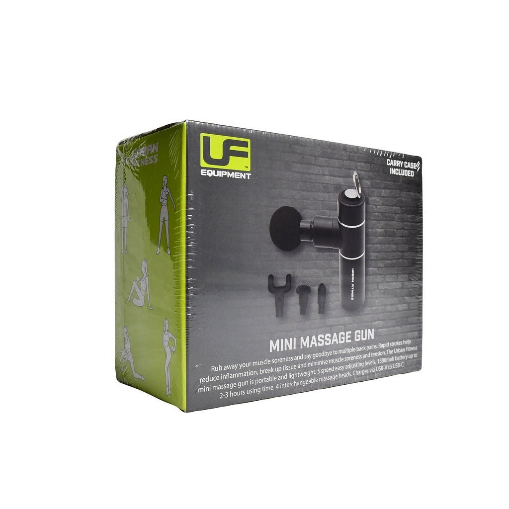 Urban Fitness Mini Massage Gun Black
