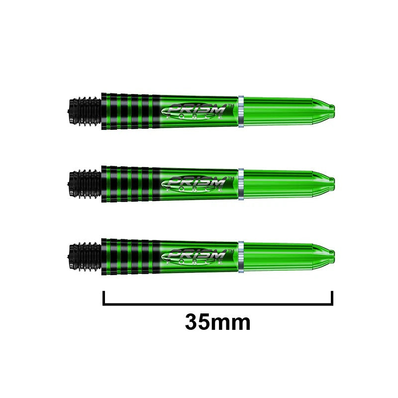 Winmau Prism Force Darts Shafts Green