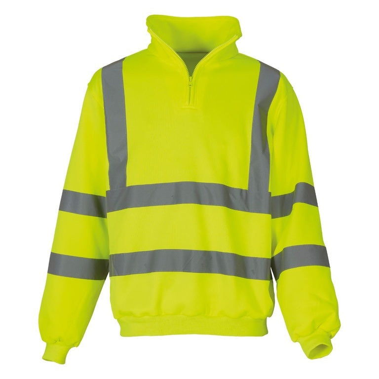 Yoko Hi-Vis 1/4 Zip Sweatshirt