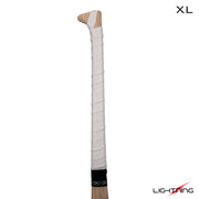 LS Lightning XL Self Coloured Embossed Hurling Grip White