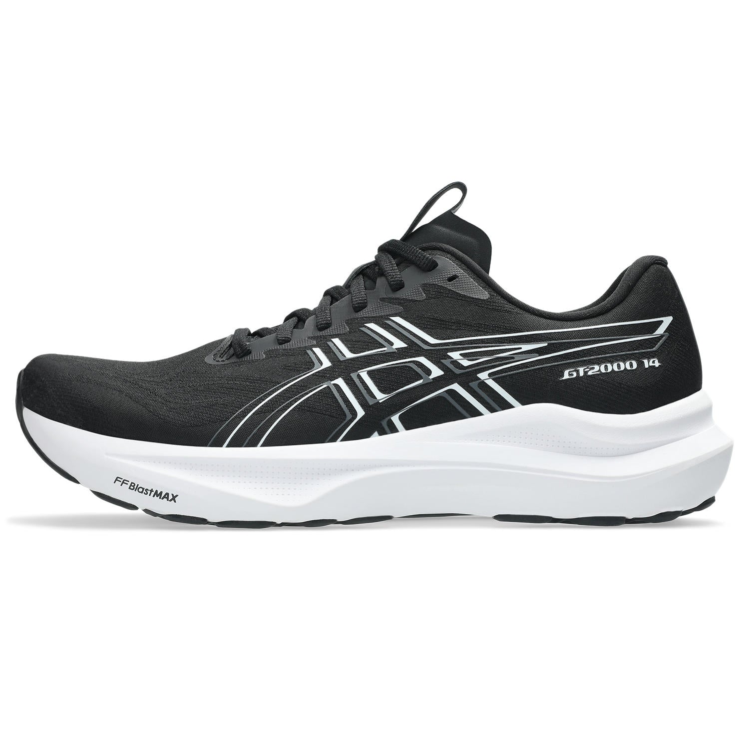 Asics GT-2000 14 Men's Running Shoes Black White