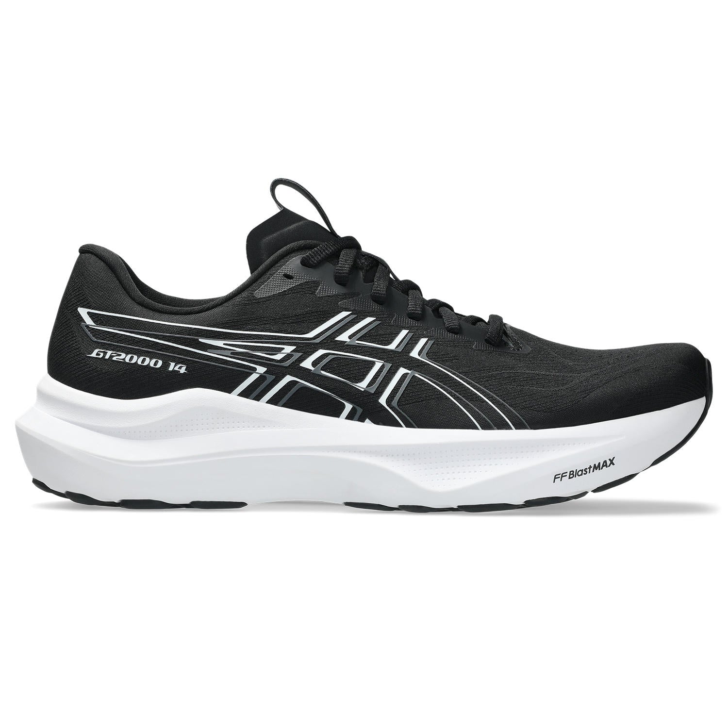 Asics GT-2000 14 Men's Running Shoes Black White