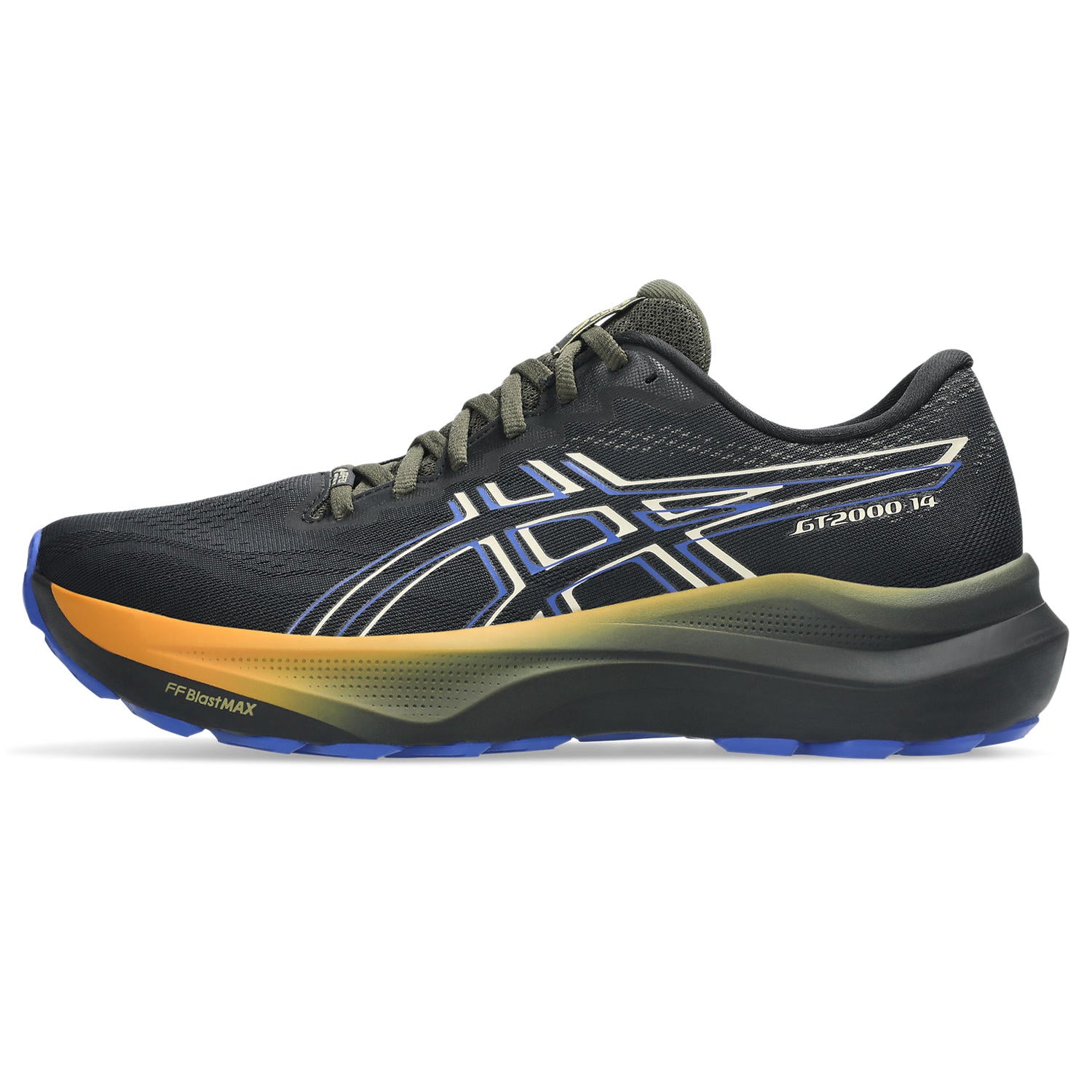 Asics GT-2000 14 GTX Men's Waterproof Running Shoes Black Vanilla