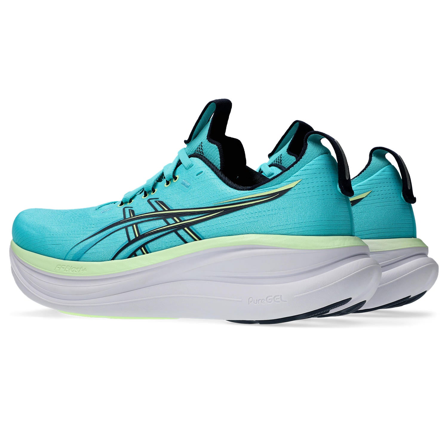 Asics Gel-Nimbus 28 Men's Running Shoes Aqua Midnight