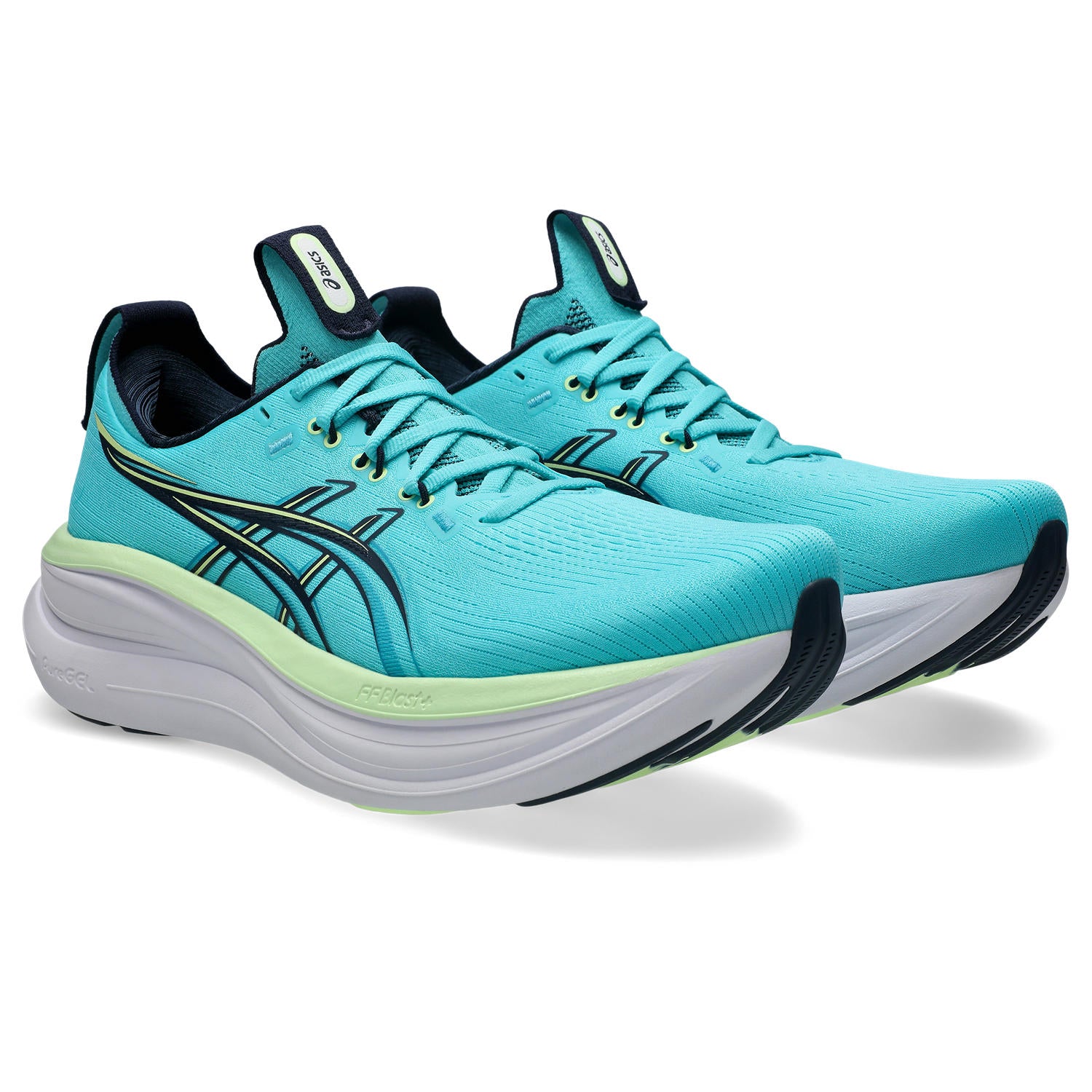 Asics Gel-Nimbus 28 Men's Running Shoes Aqua Midnight