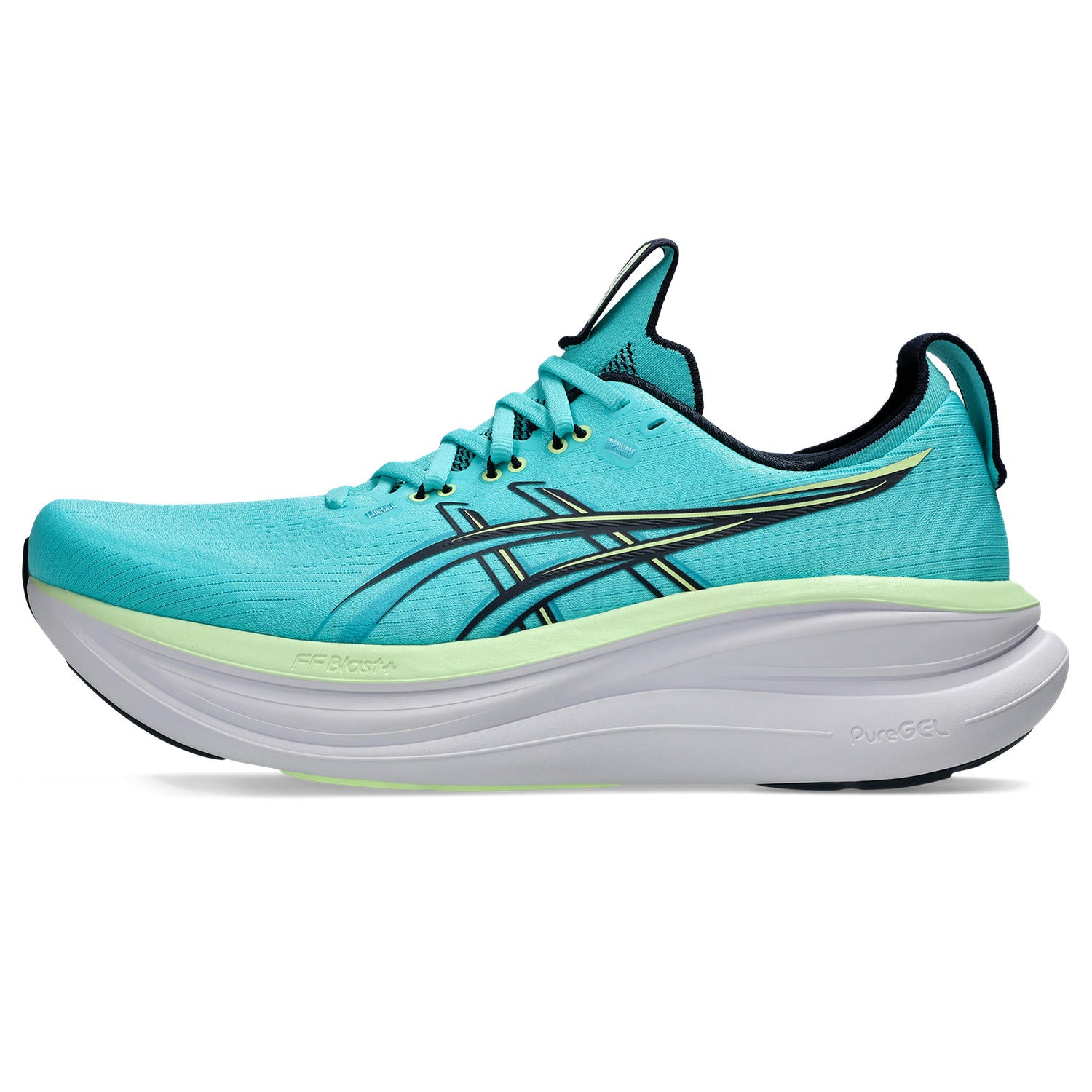 Asics Gel-Nimbus 28 Men's Running Shoes Aqua Midnight
