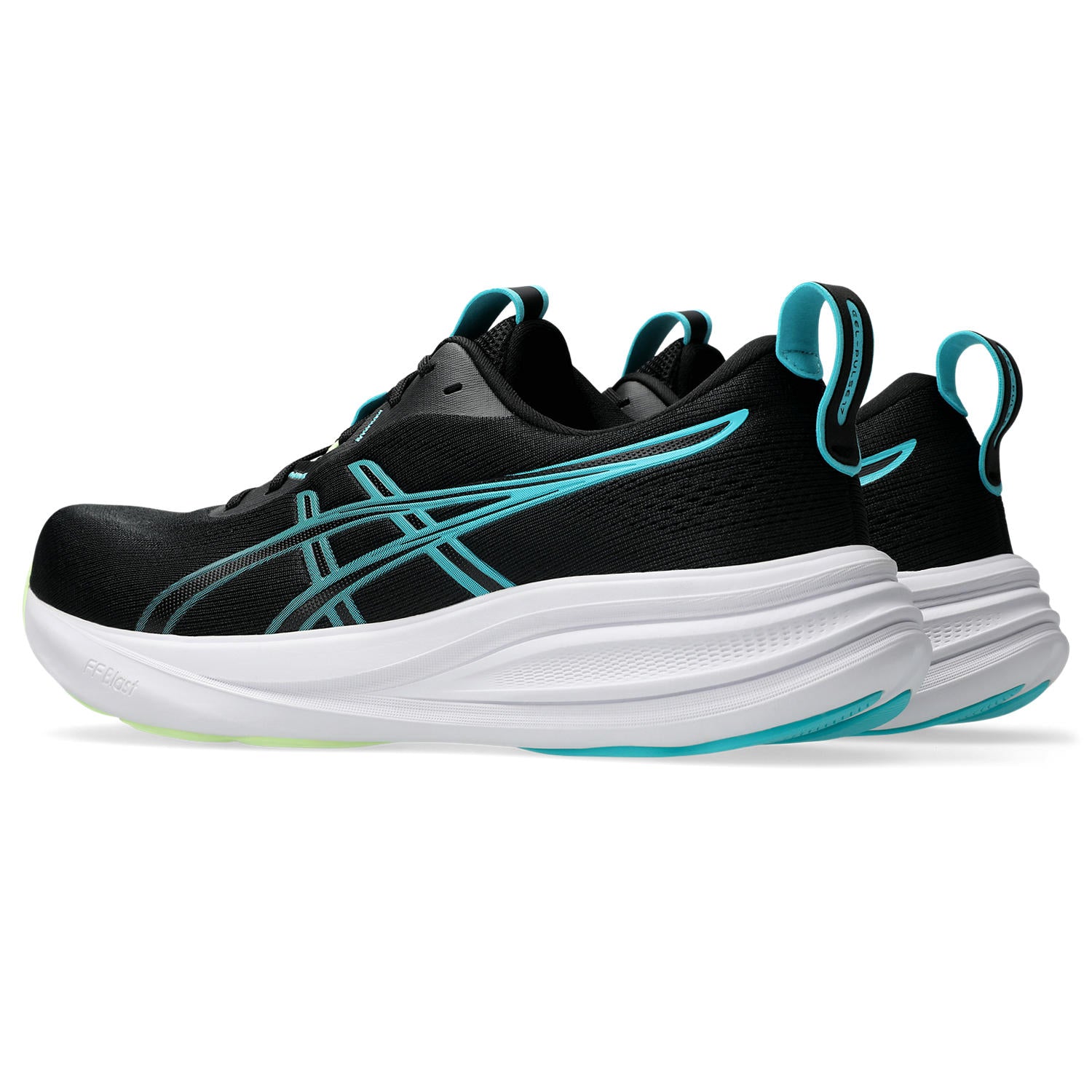 Asics Gel-Pulse 17 Men's Running Shoes Black Aqua