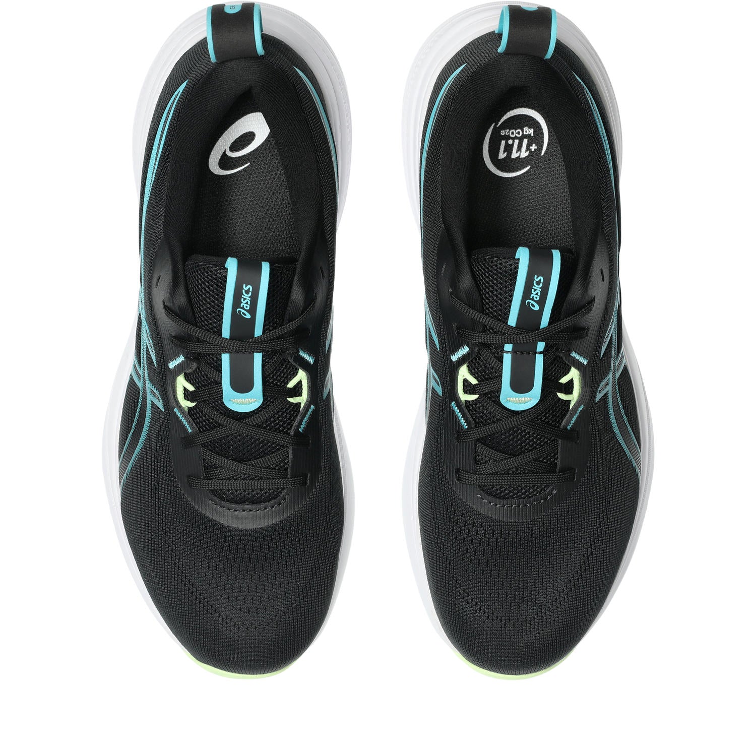Asics Gel-Pulse 17 Men's Running Shoes Black Aqua