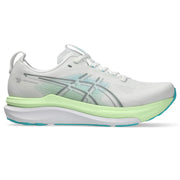 Asics Gel-Kayano 33 Men's Running Shoes White Aqua