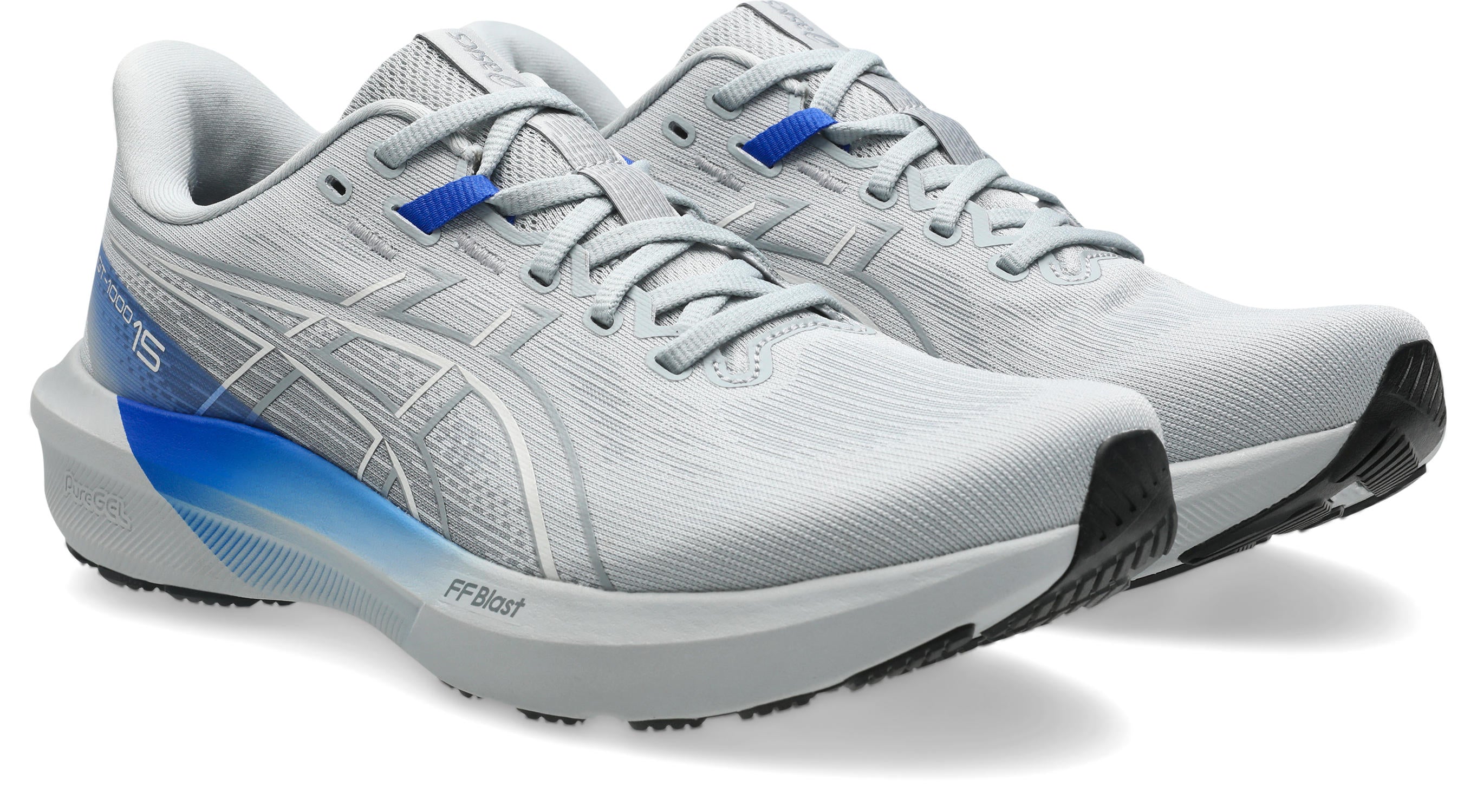 Asics GT-1000 15 Men's Running Shoes Grey Blue