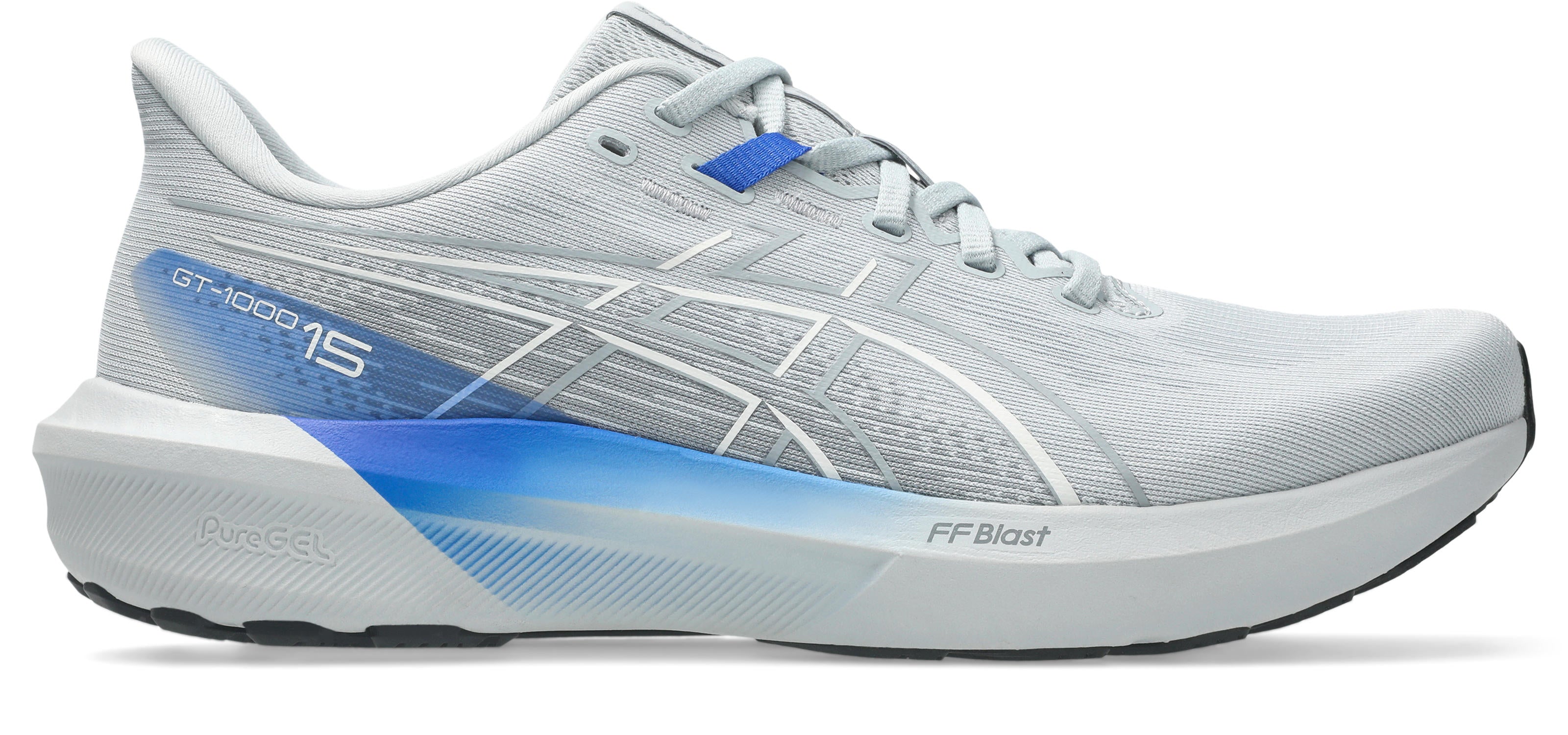 Asics GT-1000 15 Men's Running Shoes Grey Blue