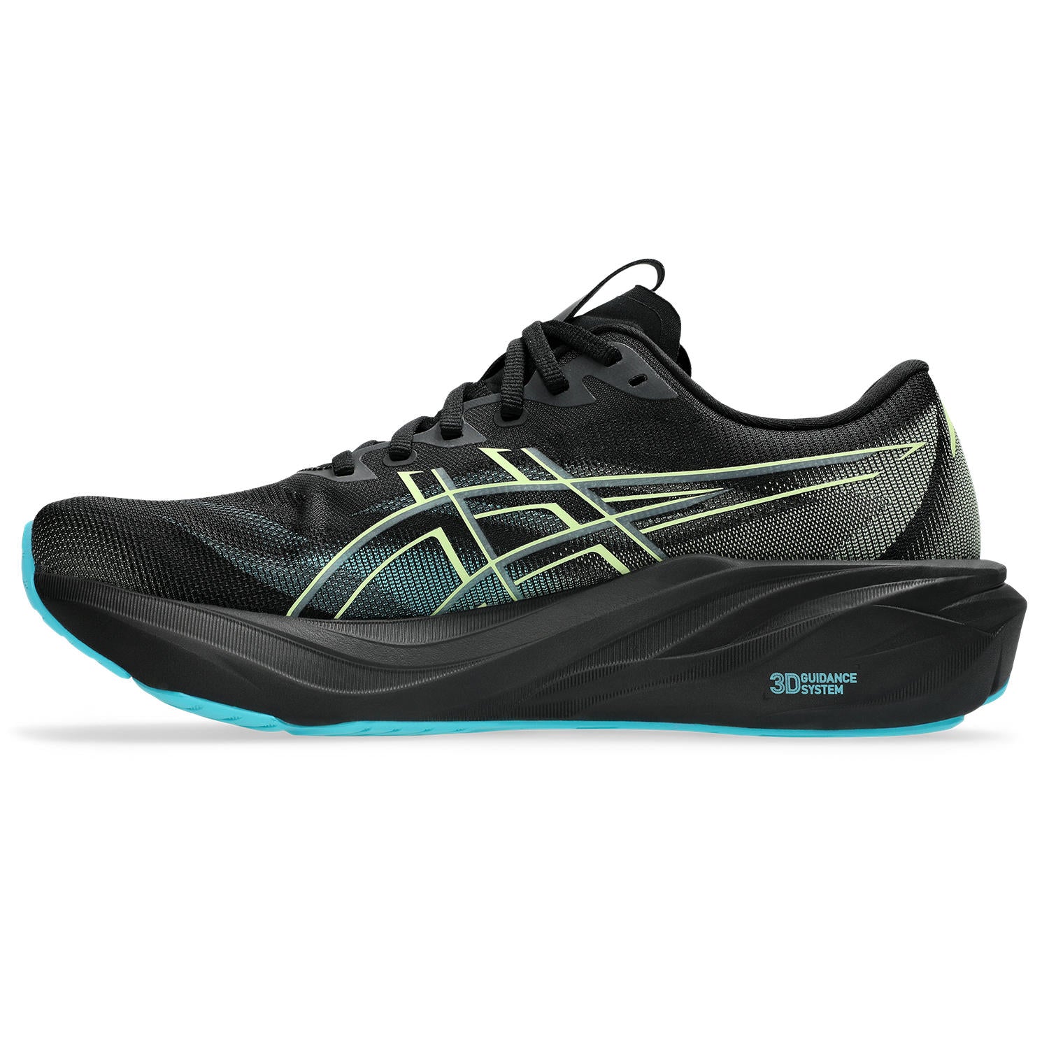 Asics GT-2000 15 Men's Running Shoes Black Aqua
