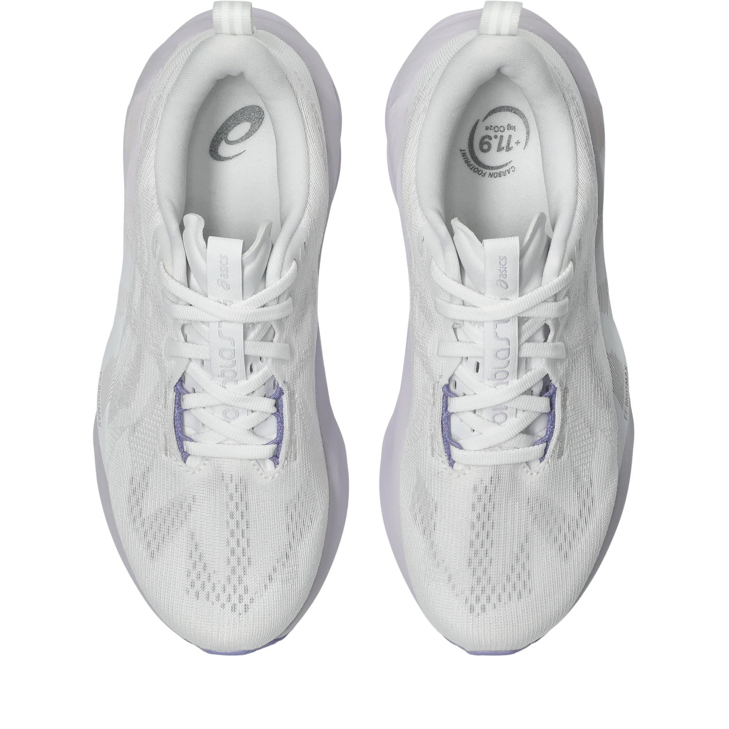 Asics Novablast 5 Women's Running Shoes White Lilac