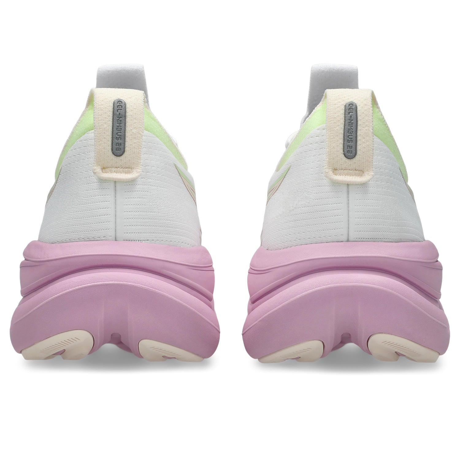 Asics Gel-Nimbus 28 Women's Running Shoes White Hazy Lilac