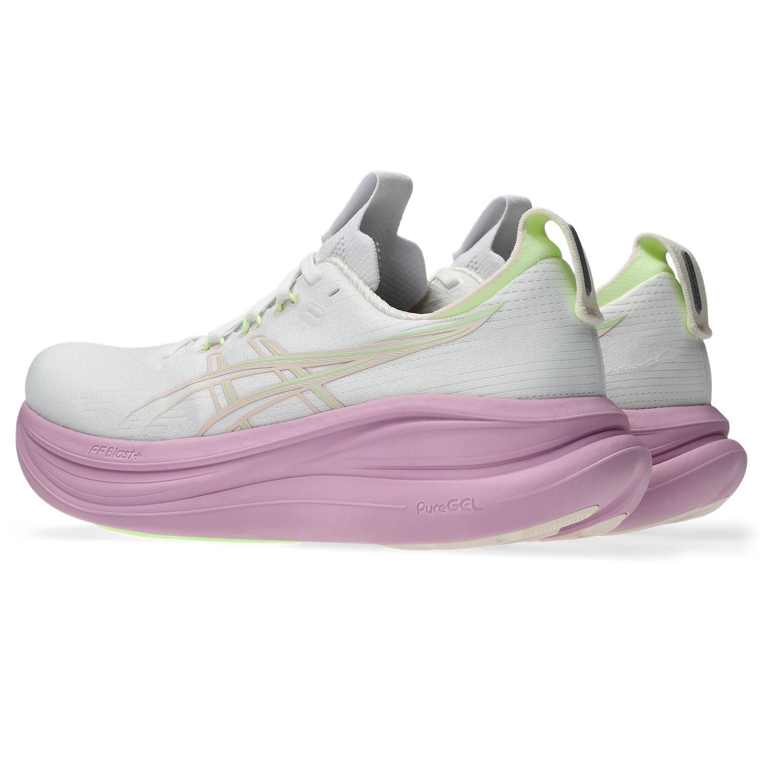 Asics Gel-Nimbus 28 Women's Running Shoes White Hazy Lilac