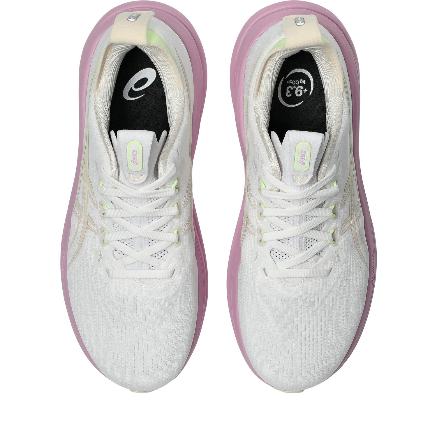 Asics Gel-Nimbus 28 Women's Running Shoes White Hazy Lilac