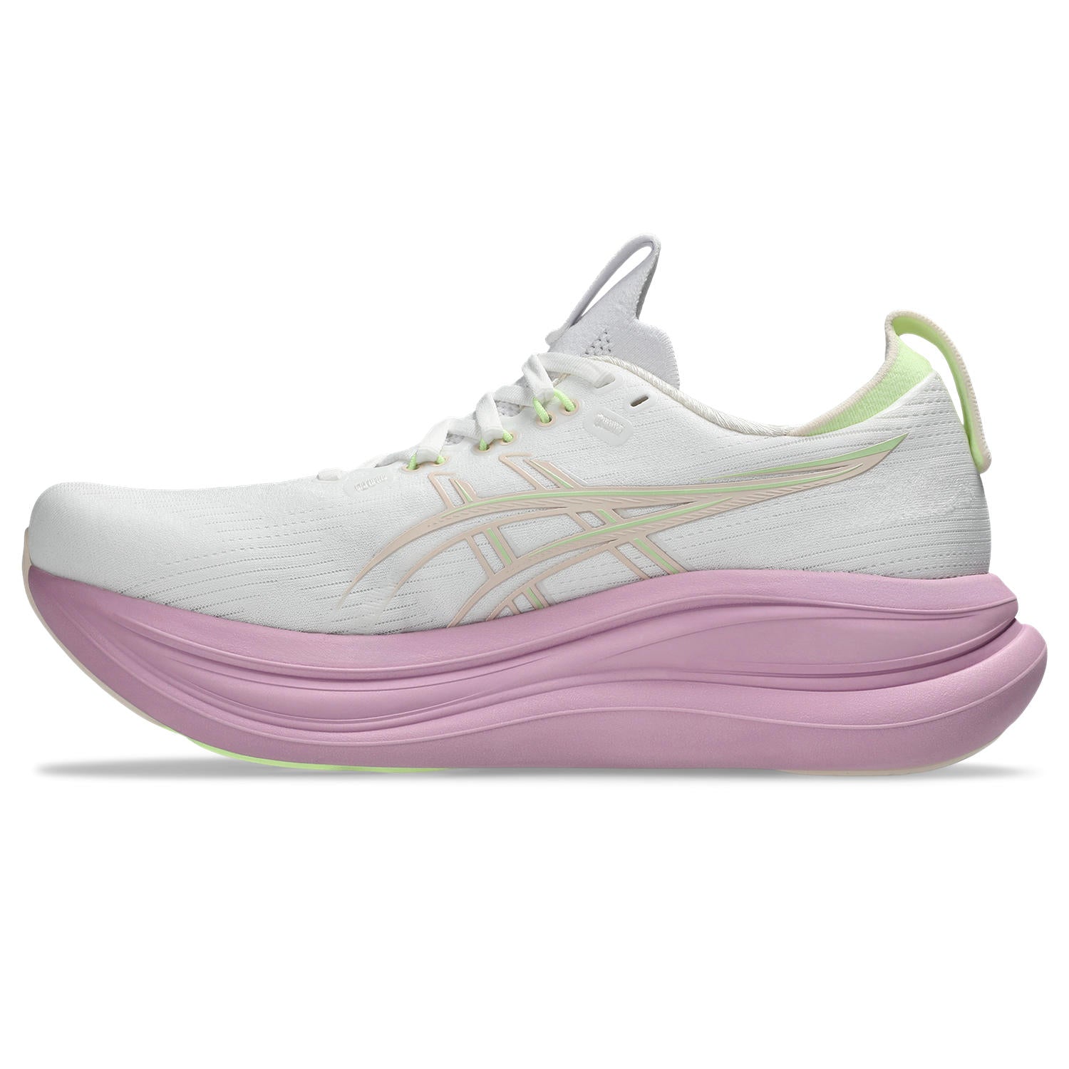Asics Gel-Nimbus 28 Women's Running Shoes White Hazy Lilac
