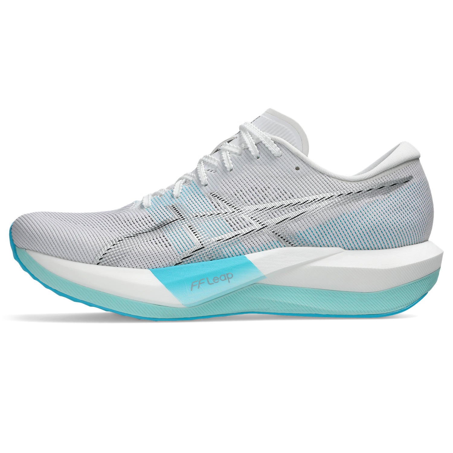 Asics Magic Speed 5 Unisex Running Shoes White Pure Silver