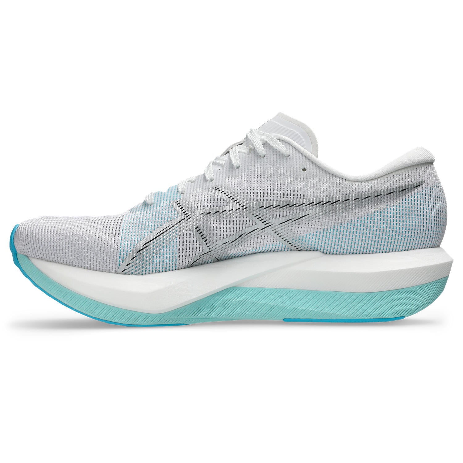 Asics Magic Speed 5 Unisex Running Shoes White Pure Silver