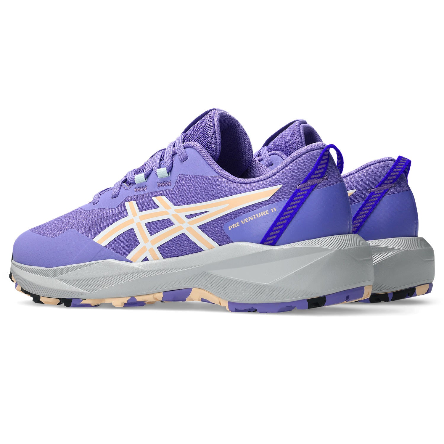 Asics Pre Venture II GS Junior Running Shoes Purple