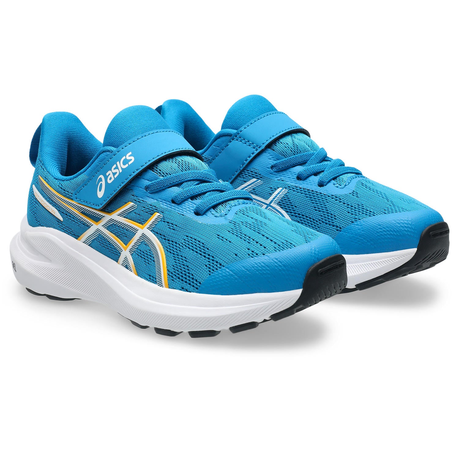 Asics GT-1000 14 PS Velcro Junior Running Shoes Aegean Blue