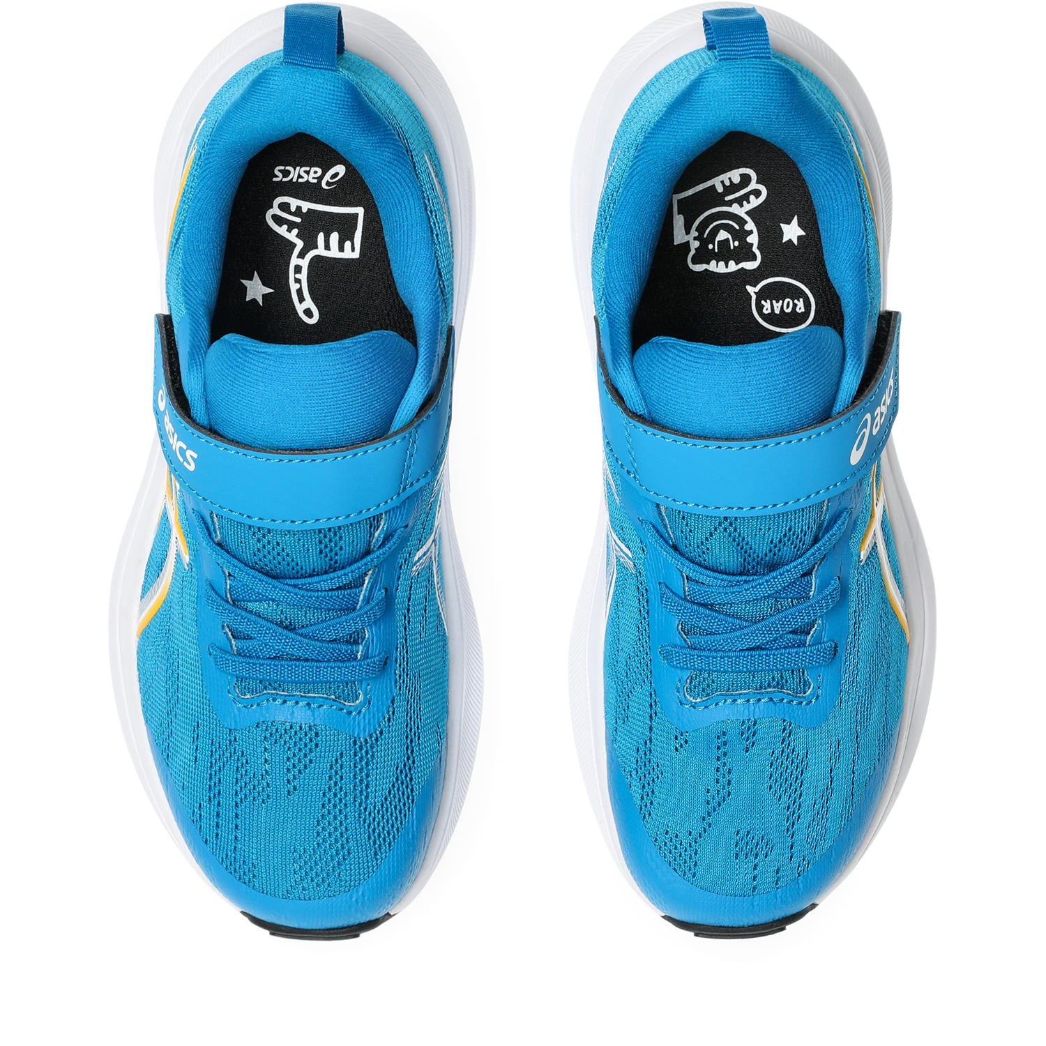 Asics GT-1000 14 PS Velcro Junior Running Shoes Aegean Blue