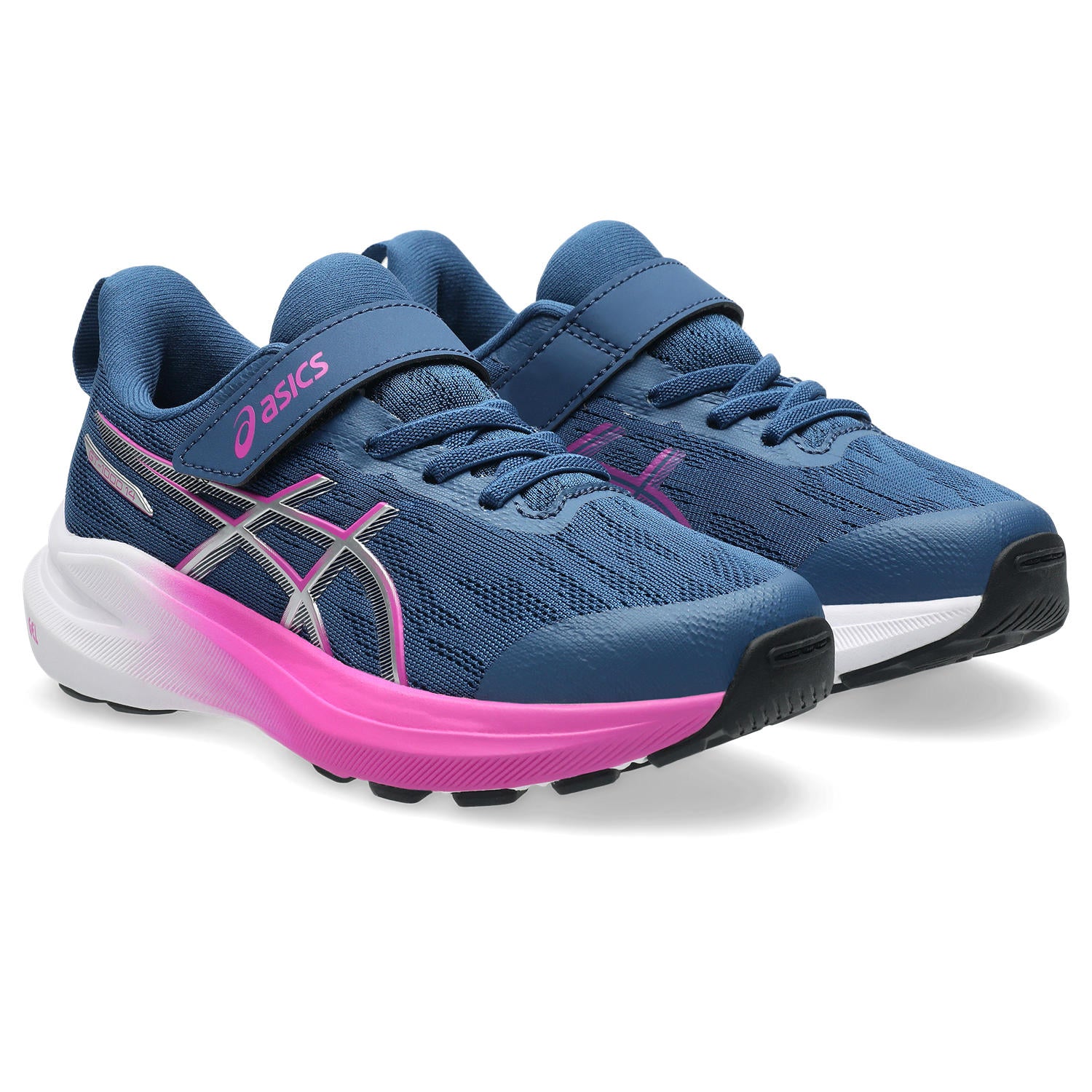 Asics GT-1000 14 PS Girl's Running Shoes Blue Sakura
