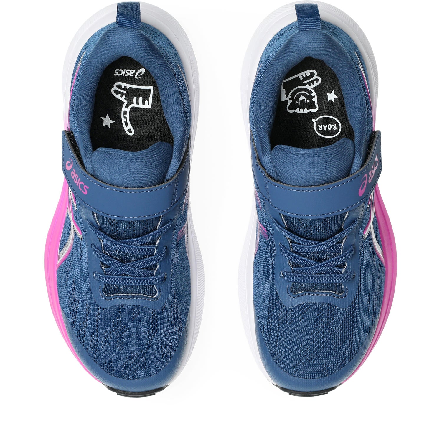 Asics GT-1000 14 PS Girl's Running Shoes Blue Sakura