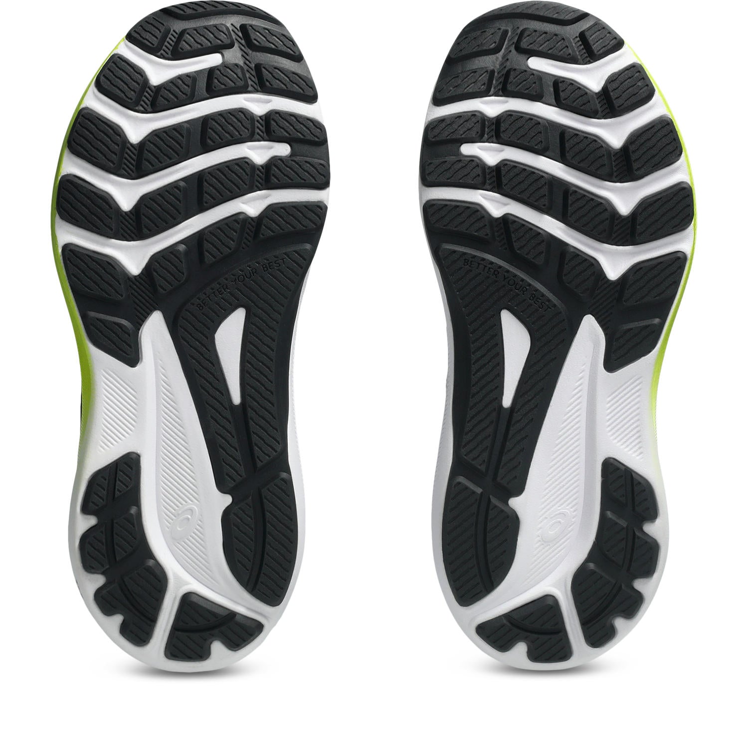 Asics GT-1000 14 PS Velcro Junior Running Shoes Navy Blue Neon Lime