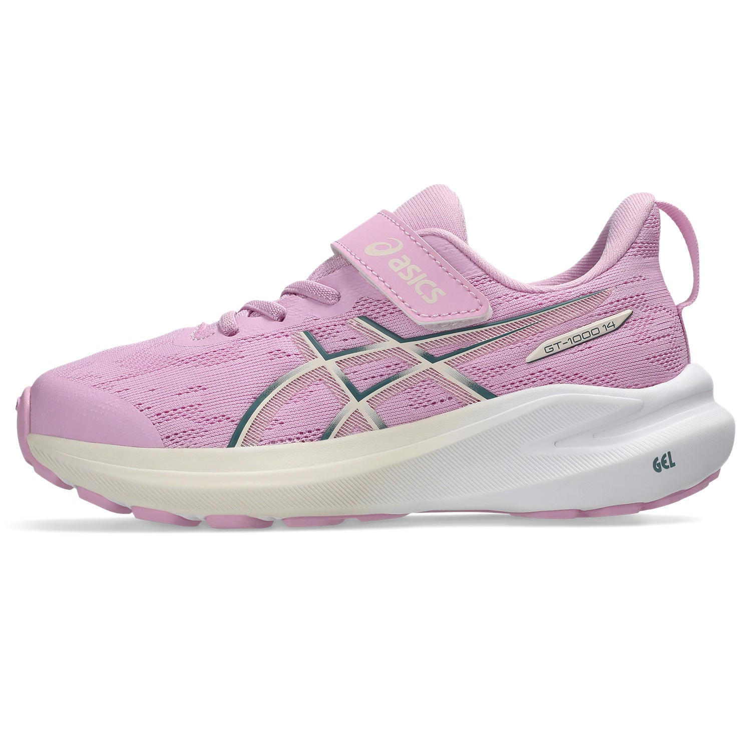 Asics GT-1000 14 PS Velcro Junior Running Shoes Hazy Lilac