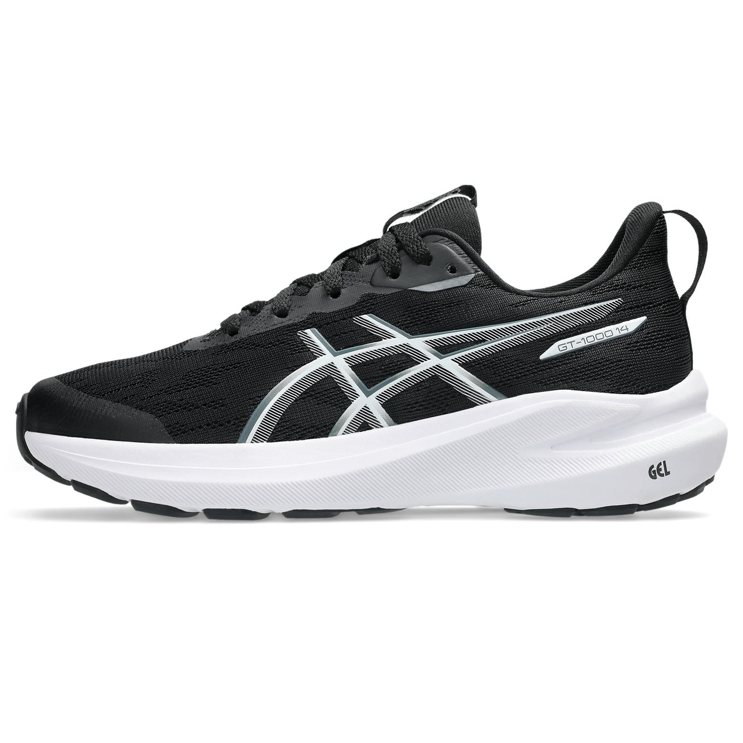 Asics GT-1000 14 GS Junior Running Shoes Twilight Black White