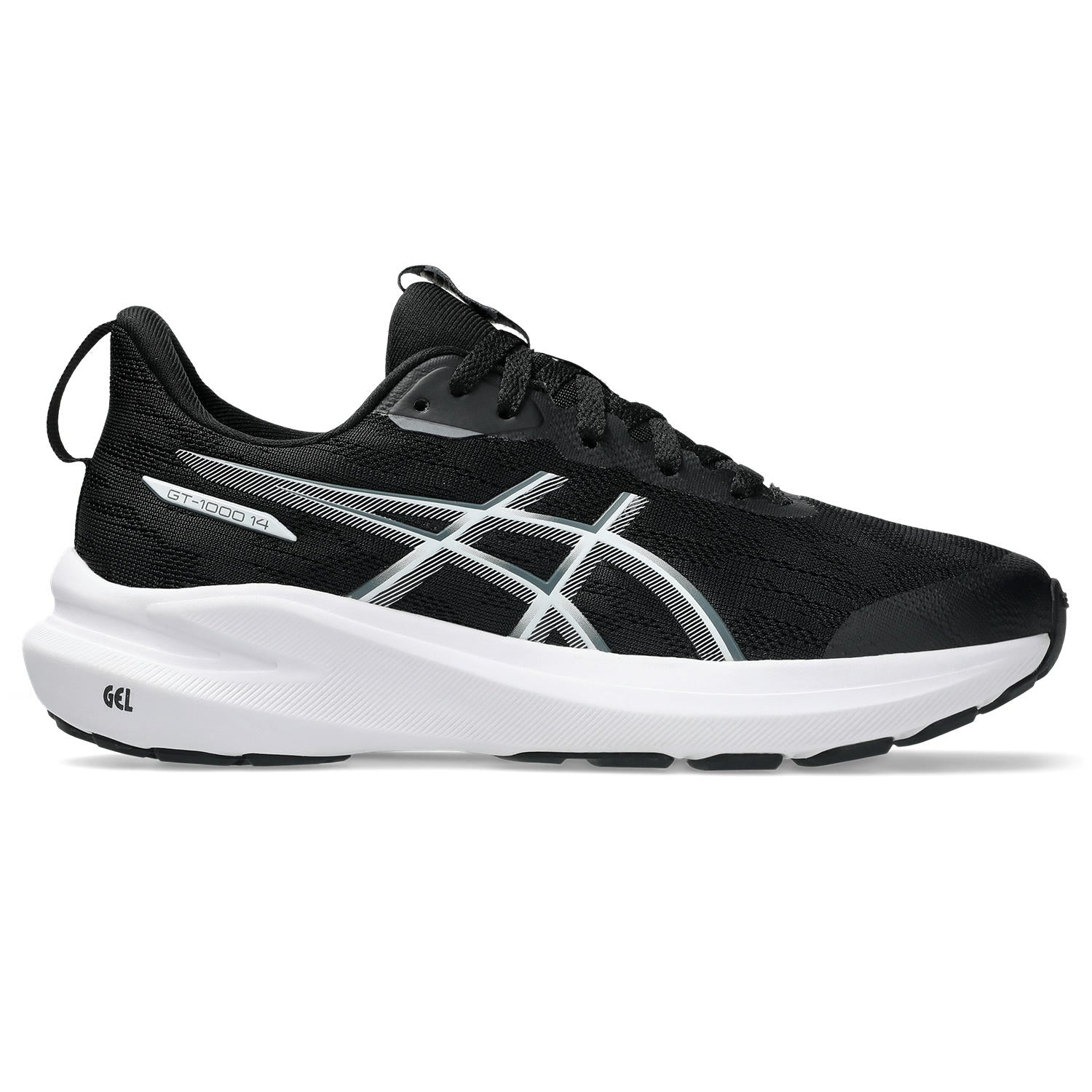 Asics GT-1000 14 GS Junior Running Shoes Twilight Black White