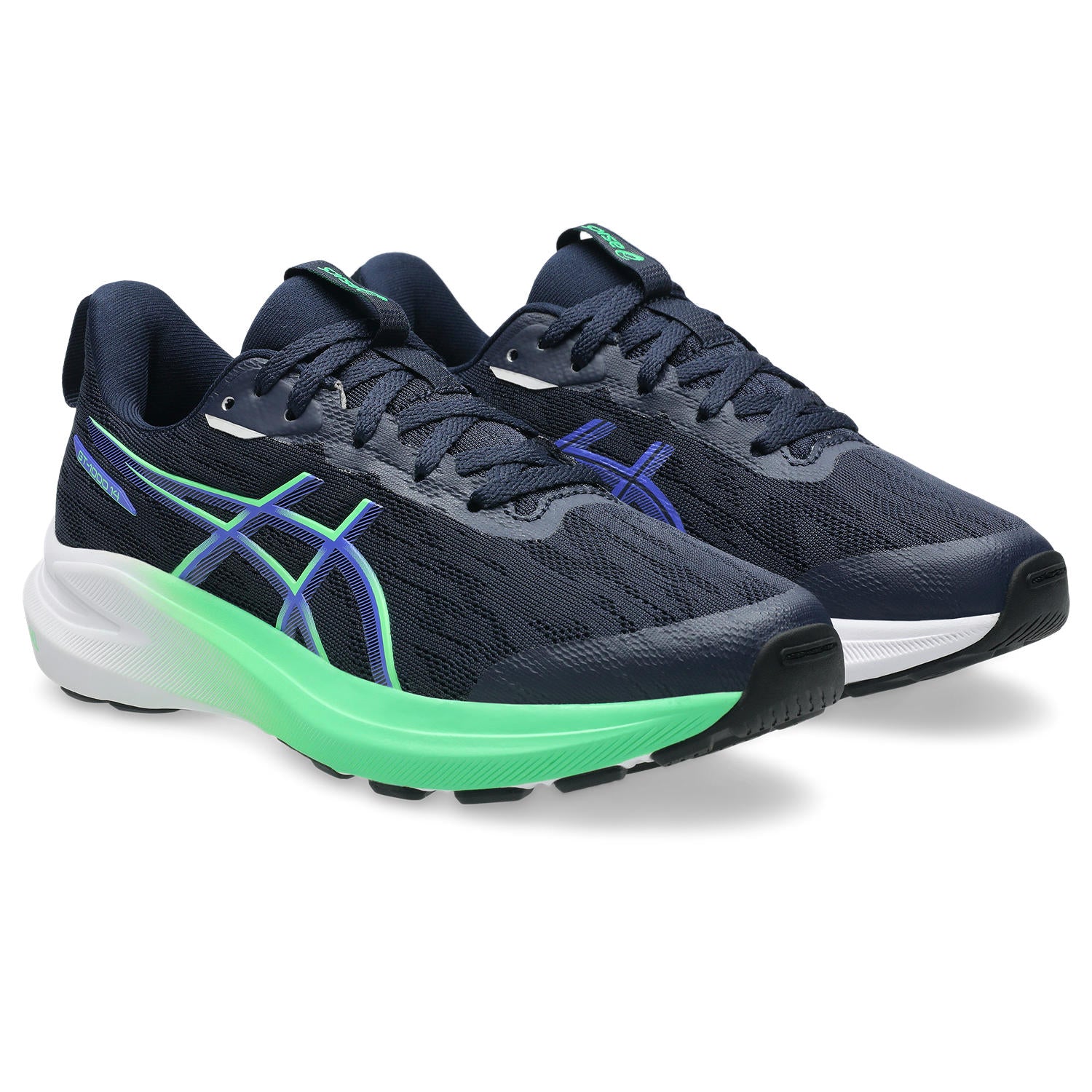 Asics GT-1000 14 GS Junior Running Shoes Midnight Green
