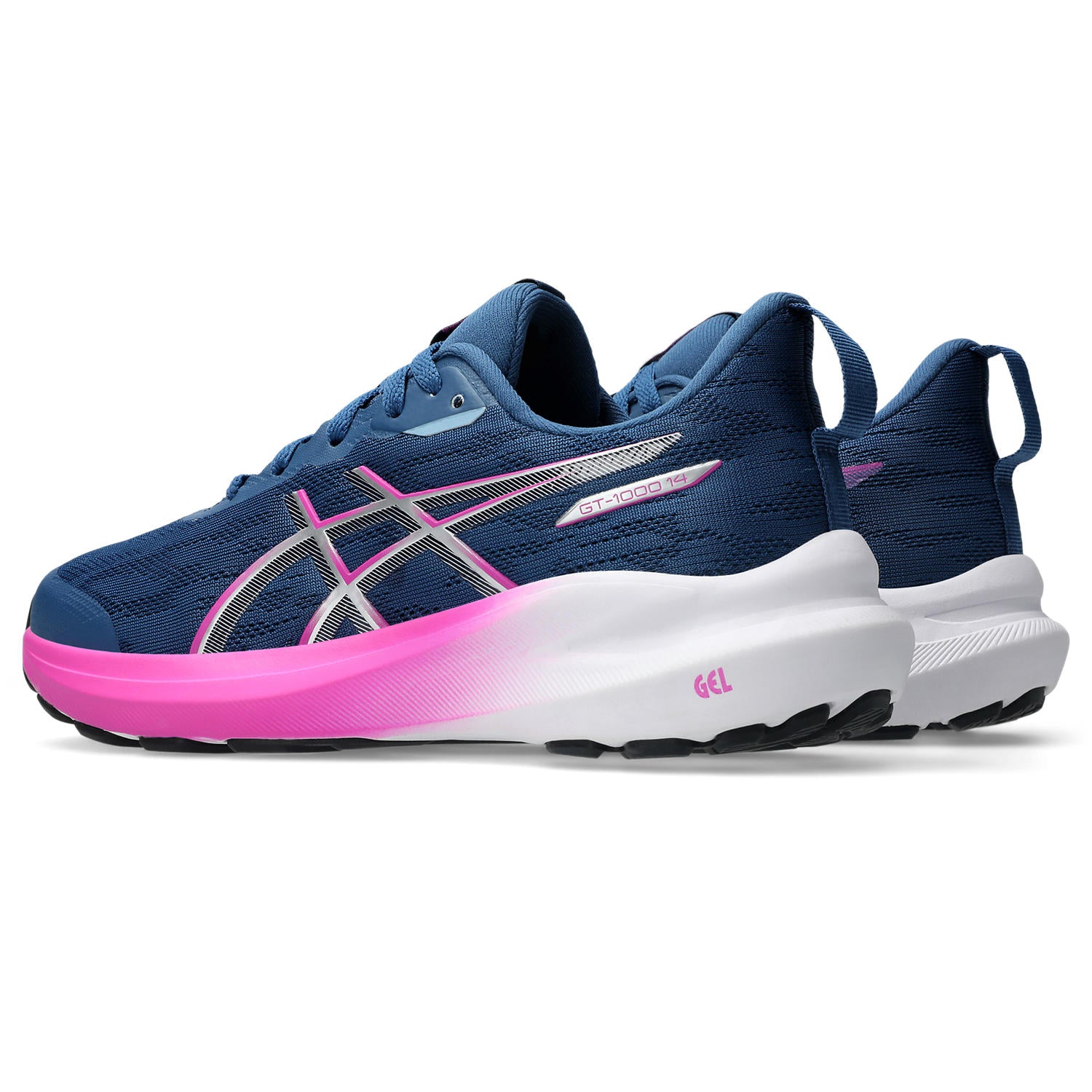 Asics GT-1000 14 GS Junior Running Shoes Twilight Blue