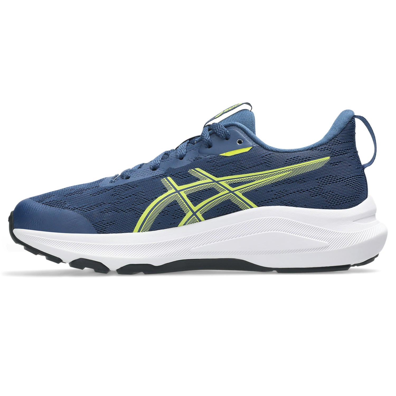 Asics GT-1000 14 GS Junior Running Shoes Blue Lime