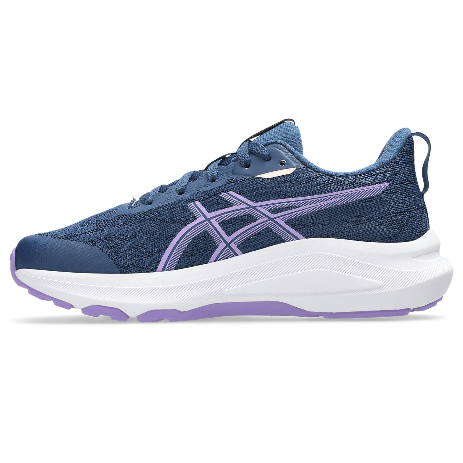 Asics GT-1000 14 GS Junior Running Shoes Navy Plum