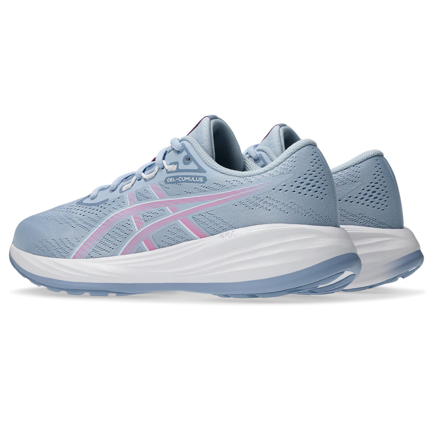 Asics Gel-Cumulus 28 GS Junior Running Shoes Solid Air Bubblegum