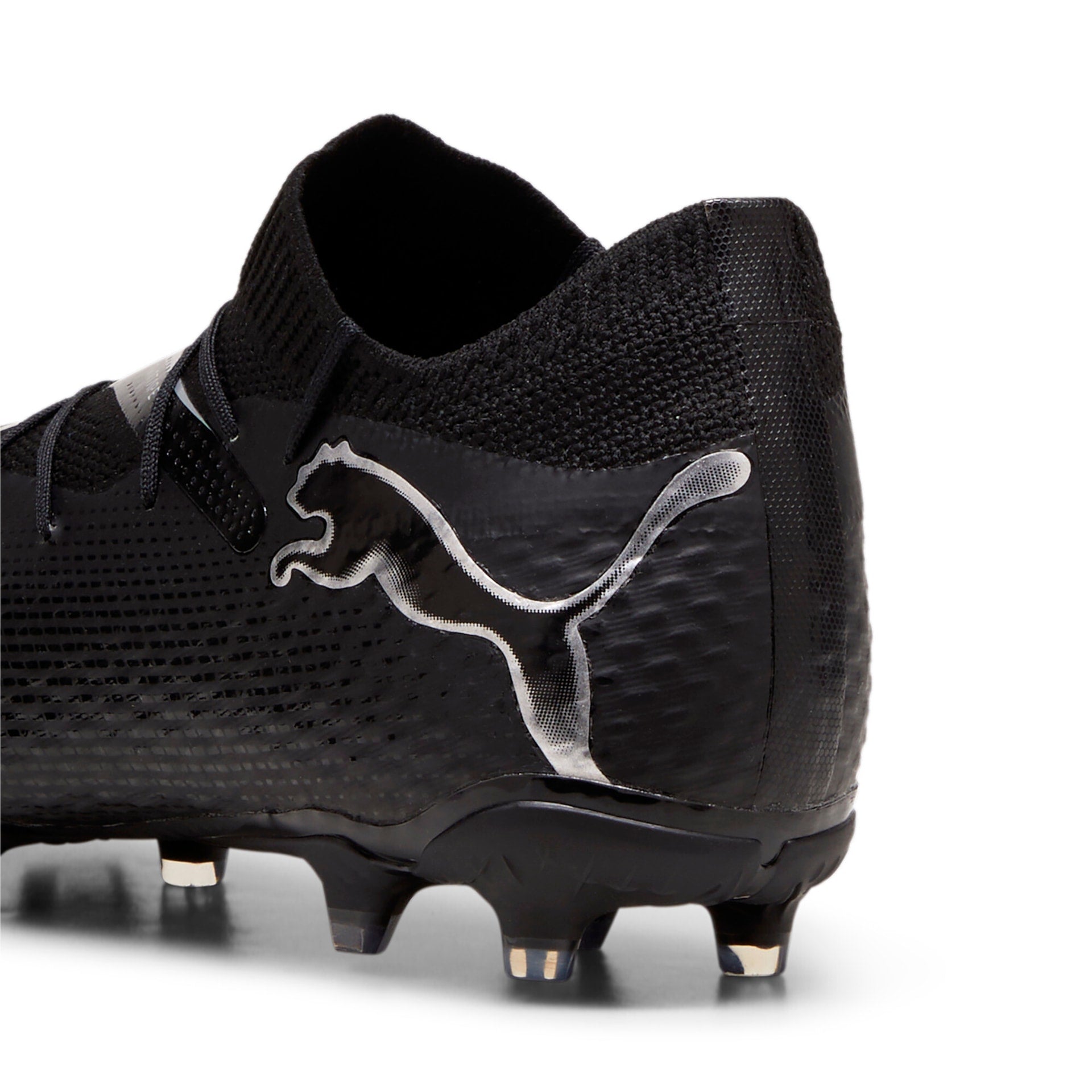 Puma Future 7 Pro Firm Ground Football Boots Black Silver