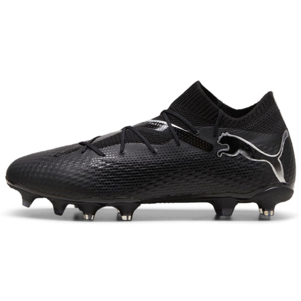 Puma Future 7 Pro Firm Ground Football Boots Black Silver