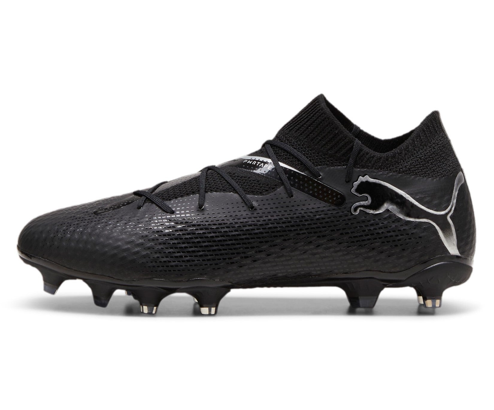 Puma Future 7 Pro Firm Ground Football Boots Black Silver