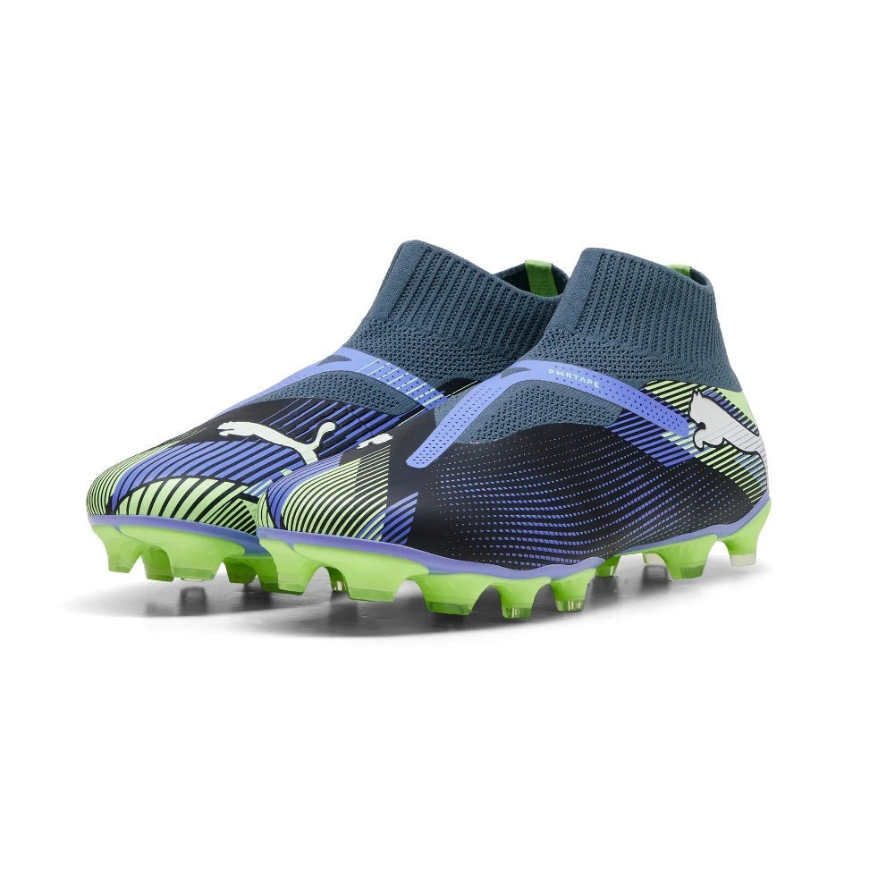Puma Future 7 Match+ Firm Ground laceless Football Boots Grey Skies