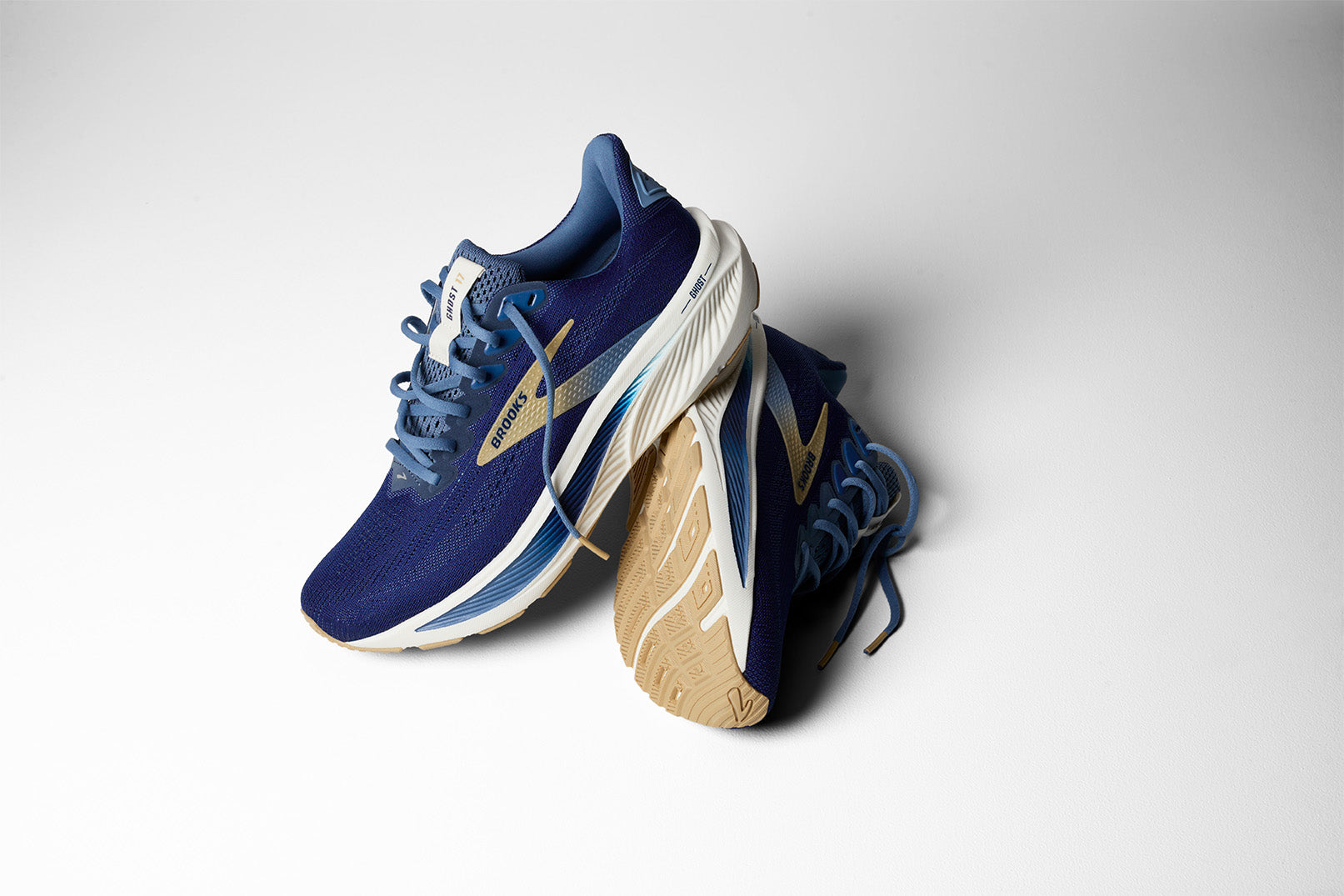 Brooks Ghost 17 Men's Running Shoes Beacon Blue