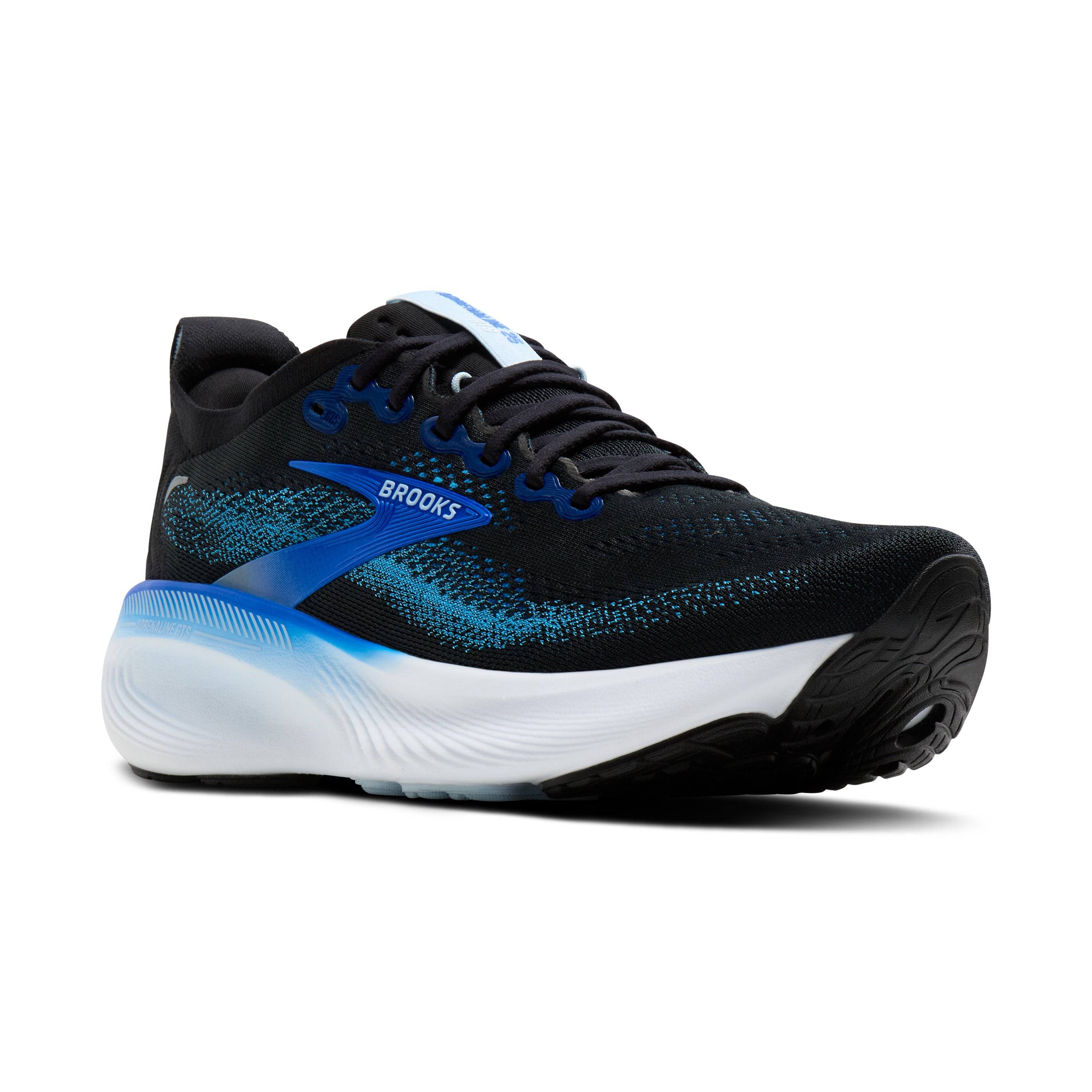 Brooks Adrenaline GTS 25 Men's Running Shoes Black Blue