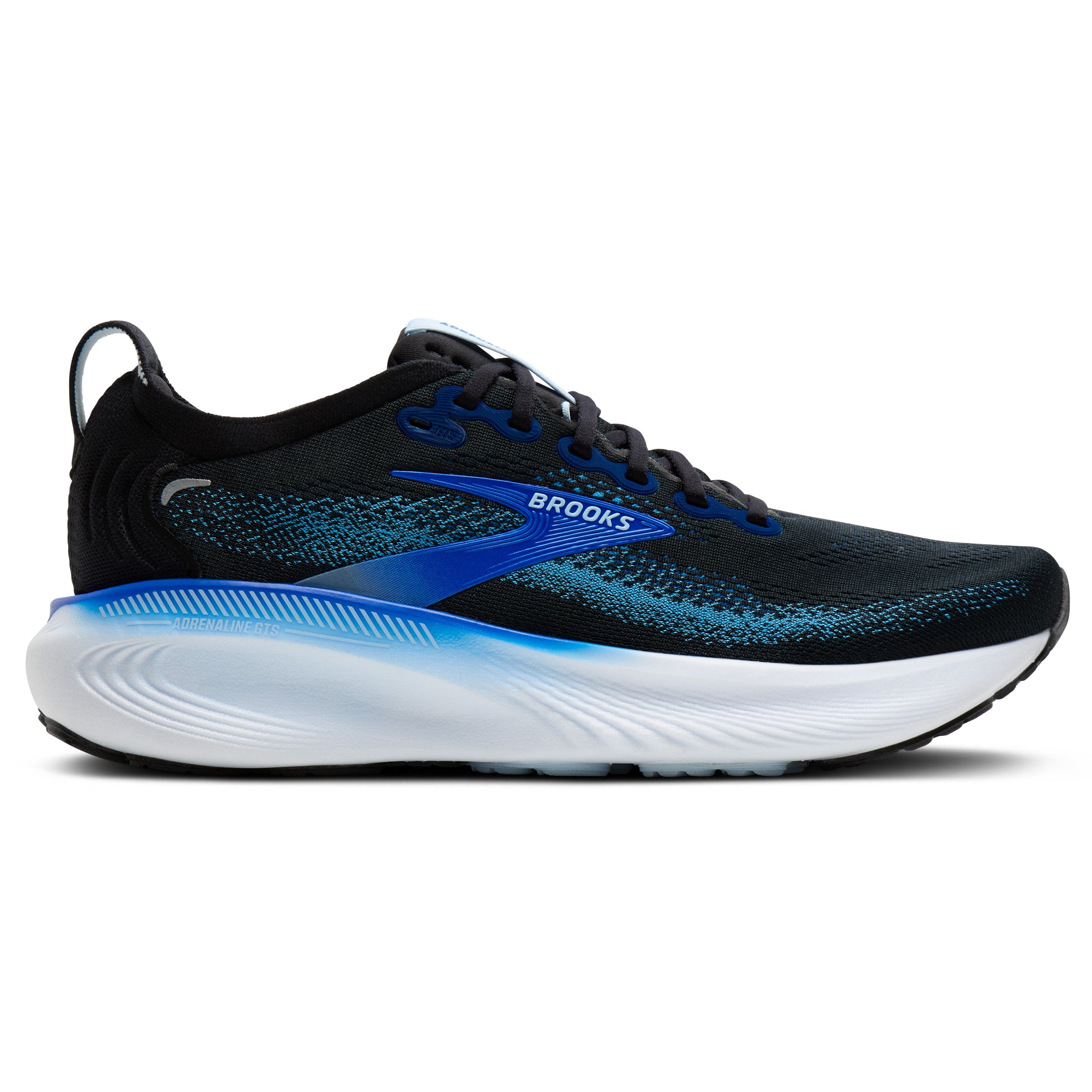 Brooks Adrenaline GTS 25 Men's Running Shoes Black Blue