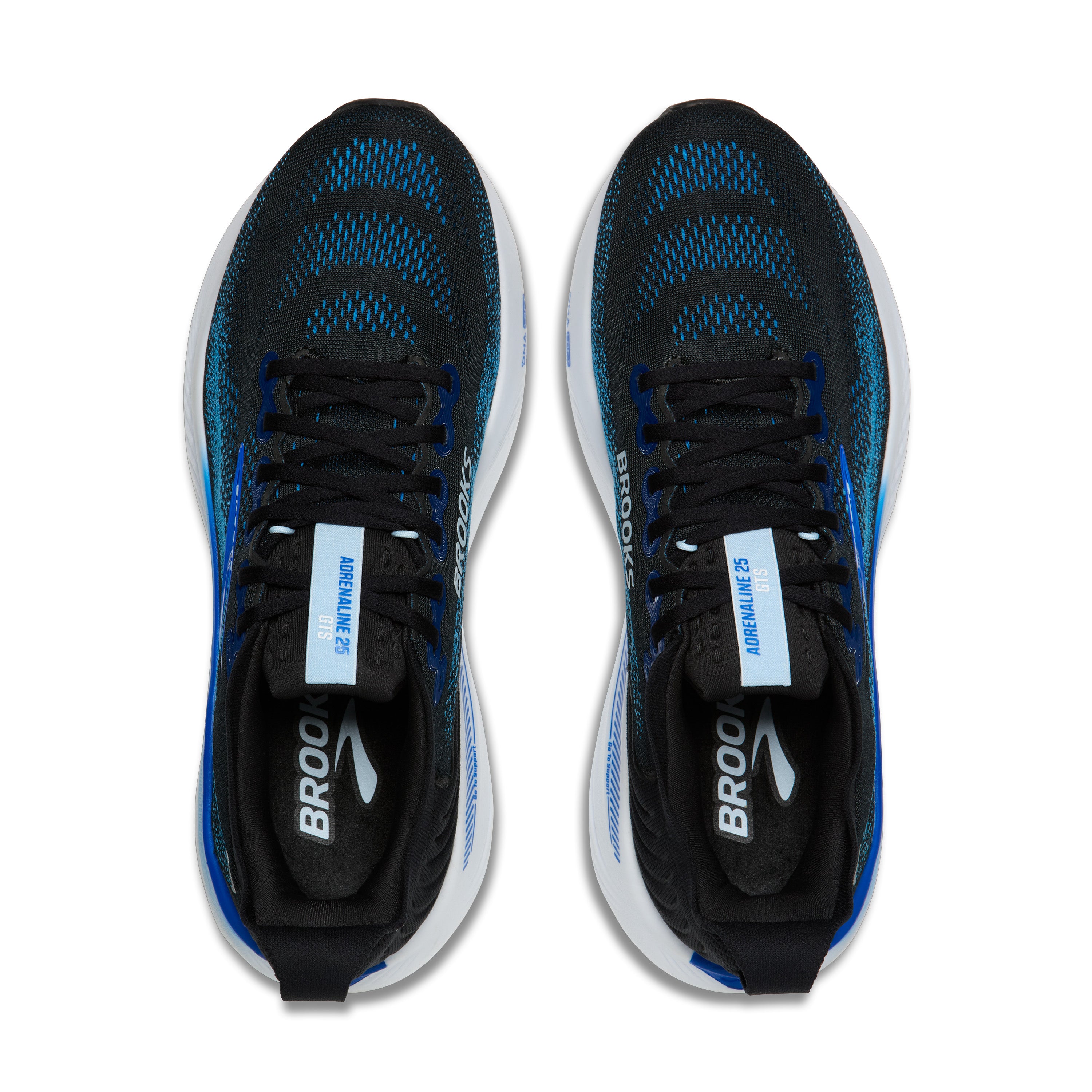 Brooks Adrenaline GTS 25 Men's Running Shoes Black Blue