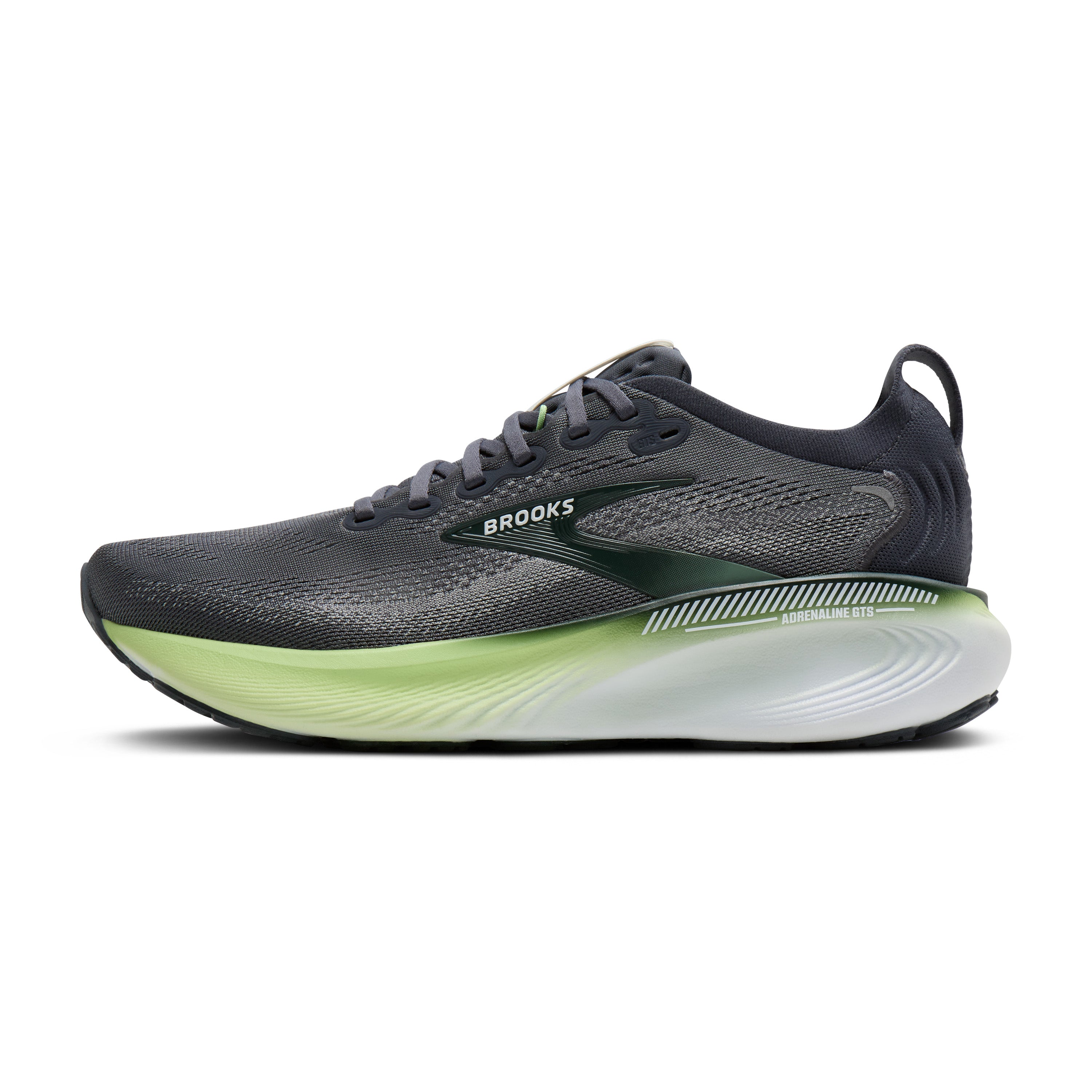 Brooks Adrenaline GTS 25 Men's Running Shoes Grey Paradise Green