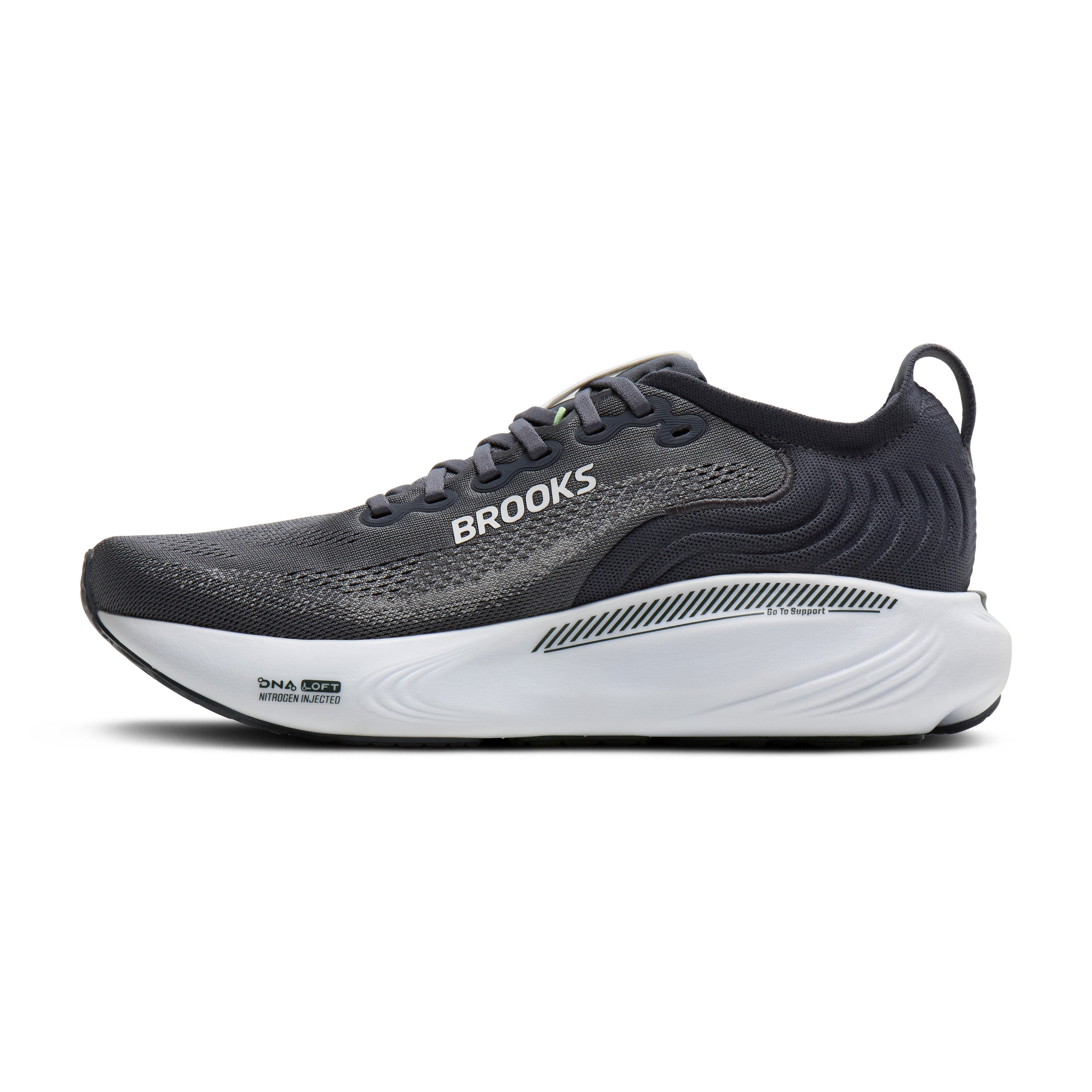 Brooks Adrenaline GTS 25 Men's Running Shoes Grey Paradise Green